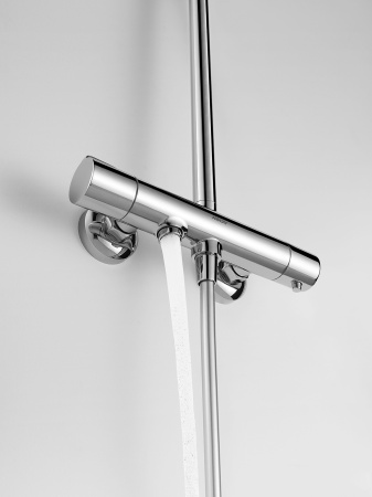 Душевая система с изливом Arrow AG3318CP хром